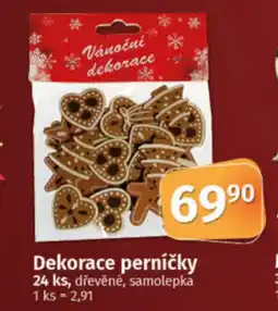 COOP TIP Dekorace perníčky nabídka