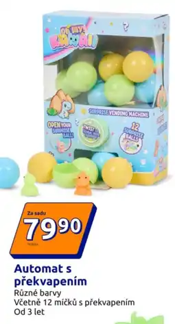 Action Automat s překvapením nabídka