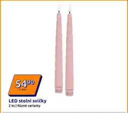 Action LED stolní svíčky nabídka