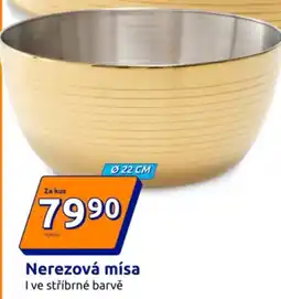 Action Nerezová mísa nabídka