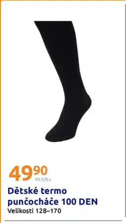 Action Dětské termo punčocháče 100 DEN nabídka