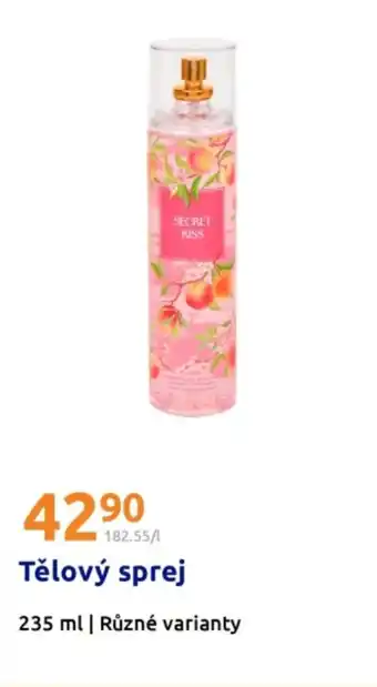 Action Tělový sprej nabídka