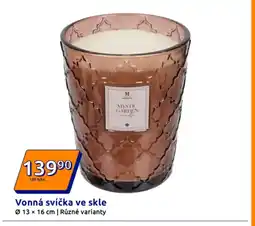 Action Vonná svíčka ve skle nabídka