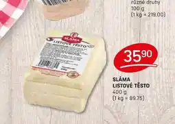 Flop SLÁMA LISTOVÉ TĚSTO 400 g nabídka