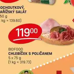 Flop CHLEBÍČEK S POLIČANEM 5 x 75 g nabídka