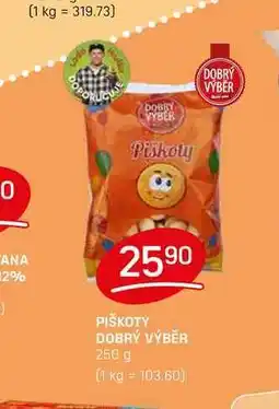 Flop PIŠKOTY DOBRÝ VÝBĚR 250 g nabídka