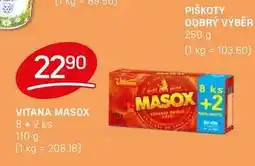 Flop VITANA MASOX 8 + 2 ks 110 g nabídka