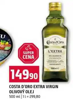 Terno COSTA D'ORO EXTRA VIRGIN OLIVOVÝ OLEJ 500 ml nabídka