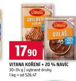 Terno VITANA KOŘENÍ + 20% NAVÍC 30-34 g vybrané druhy nabídka