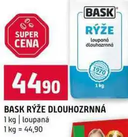 Terno BASK RÝŽE loupaná dlouhozrnná loupaná 1 kg nabídka