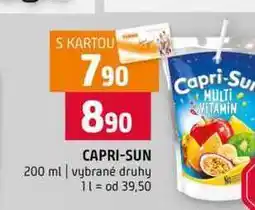 Terno CAPRI-SUN 200 ml vybrané druhy nabídka
