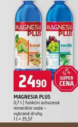 Terno MAGNESIA PLUS 0,7l funkční ochucená minerální voda vybrané druhy nabídka