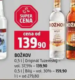 Terno BOŽKOV 0,5l Originál Tuzemský vol. 37,5% nabídka