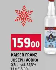 Terno KAISER FRANZ JOSEPH VODKA 0,5l vol. 37,5% nabídka