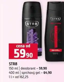 Terno STR8 150 ml deodorant 400 ml sprchový gel nabídka