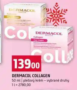 Terno DERMACOL COLLAGEN 50 ml pleťový krém vybrané druhy nabídka