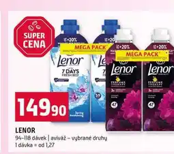 Terno lenor 94-118 dávek aviváž vybrané druhy nabídka