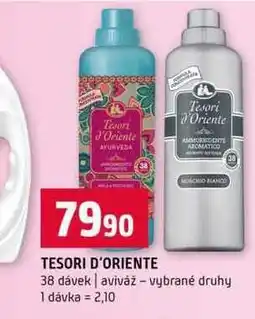 Terno TESORI D'ORIENTE 38 dávek aviváž vybrané druhy nabídka