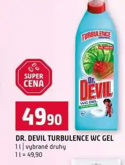 Terno DR. DEVIL TURBULENCE WC GEL 1l vybrané druhy nabídka