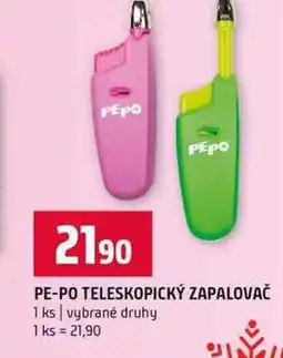 Terno PE-PO TELESKOPICKÝ ZAPALOVAČ 1 ks vybrané druhy nabídka