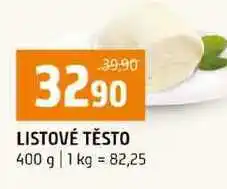 Terno LISTOVÉ TĚSTO 400 g nabídka