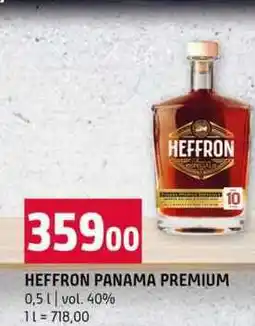 Terno HEFFRON PANAMA PREMIUM 0,5l vol. 40% nabídka