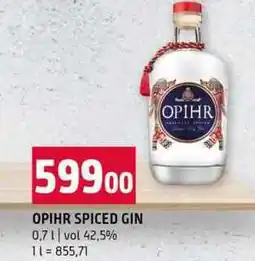 Terno OPIHR SPICED GIN 0,7l vol 42,5% nabídka