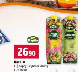 Terno KAPITO 1l nápoj vybrané druhy nabídka
