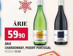 Terno ÁRIE CHARDONNAY CHARDONNAY, MODRÝ PORTUGAL 1l nabídka
