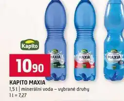Terno KAPITO MAXIA 1,5l minerální voda vybrané druhy nabídka