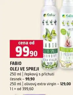 Terno FABIO OLEJ VE SPREJI 250 ml nabídka