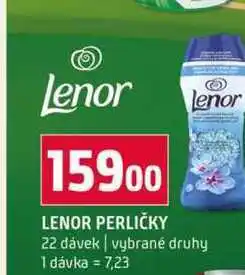 Terno LENOR PERLIČKY 22 dávek vybrané druhy nabídka