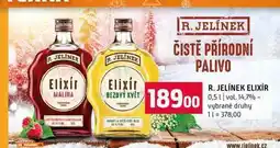 Terno R. JELÍNEK ELIXÍR 0,5l vol. 14,7% vybrané druhy nabídka