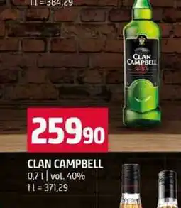 Terno CLAN CAMPBELL 0,7l vol. 40% nabídka