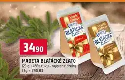 Terno MADETA BLAŤÁCKÉ ZLATO 120 g 48% tuku vybrané druhy nabídka