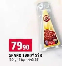 Terno GRAND TVRDÝ SÝR 180 g nabídka