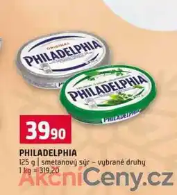 Terno PHILADELPRAY 125 g smetanový sýr vybrané druhy nabídka
