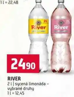 Terno RIVER 2l sycená limonáda vybrané druhy nabídka