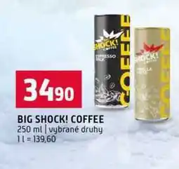Terno BIG SHOCK! COFFEE 250 ml vybrané druhy nabídka