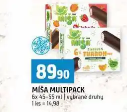 Terno MÍŠA MULTIPACK 6x 45-55 ml vybrané druhy nabídka