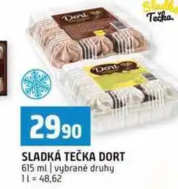 Terno SLADKÁ TEČKA DORT 615 ml vybrané druhy nabídka