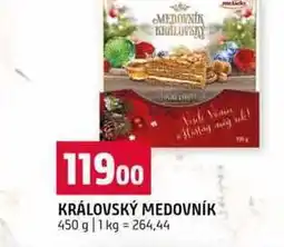 Terno KRÁLOVSKÝ MEDOVNÍK 450 g nabídka