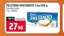 Terno ŽELETAVA SMETANITO 3 ks/150 g vybrané druhy nabídka