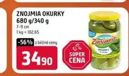 Terno ZNOJMIA OKURKY 680 g/340 g 7-9 cm nabídka