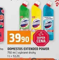 Terno DOMESTOS EXTENDED POWER 750 ml vybrané druhy nabídka