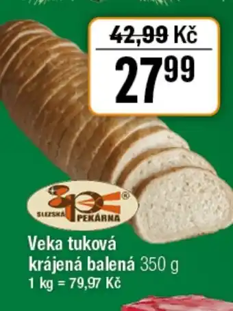 Veka tuková krájená balená