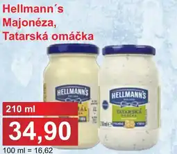 PLUS JIP Hellmann's Majonéza, Tatarská omáčka nabídka
