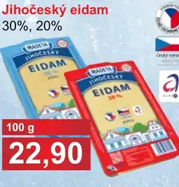 PLUS JIP Madeta Jihočeský eidam 30%, 20% nabídka