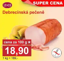 PLUS JIP Debrecínská pečeně nabídka