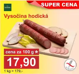 PLUS JIP Vysočina hodická nabídka